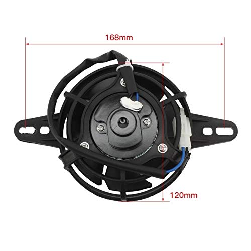 GIAOGIAO Fan de refrigeración de la Motocicleta Refrigerador de Aceite Radiador eléctrico Radiador Fit para 150cc 200cc 250cc Motocross ATV Quad Buggy 05FS-007 GIAOGIAO Fan de refrigeración de la Motocicleta Refrigerador de Aceite Radiador eléctrico Radiador Fit para 150cc 200cc 250cc Motocross ATV Quad Buggy 05FS-007
