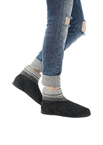 Giesswein Baumkirchen, Zapatillas Altas Unisex Adulto, Gris (Anthrazit), 37 EU Giesswein Baumkirchen, Zapatillas Altas Unisex Adulto, Gris (Anthrazit), 37 EU