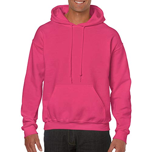 Gildan - Sudadera con capucha para hombre Bianco Small