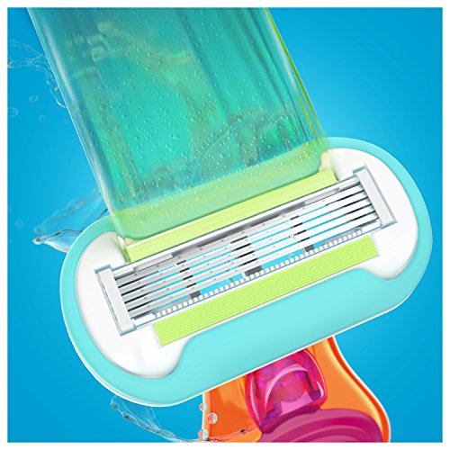 Gillette Venus Snap con Extra Smooth Maquinilla Portátil para Mujer, con 5 Hojas con Revestimiento Similar al Diamante Gillette Venus Snap con Extra Smooth Maquinilla Portátil para Mujer, con 5 Hojas con Revestimiento Similar al Diamante