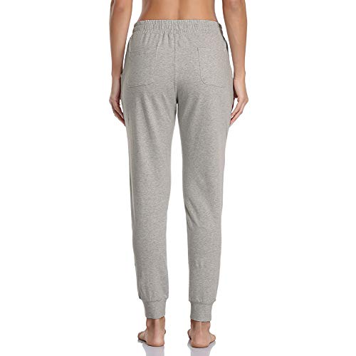 Gimdumasa Pantalon Chandal Mujer Algodón Largos Pantalones Deportivos Mujer Jogger Pantalones con Bolsillos y Cintura Elástica para Deportes Correr Fitness Jogging GI06 (Gris, Medium) Gimdumasa Pantalon Chandal Mujer Algodón Largos Pantalones Deportivos Mujer Jogger Pantalones con Bolsillos y Cintura Elástica para Deportes Correr Fitness Jogging GI06 (Gris, Medium)