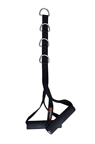 Gimnasio Estribo Doble Mango Ajustable Multi-Gym Accesorio Máquina 4-D Anillo Accesorio Máquina con Cuerda Ejercicio Cable Cross Over Manillar Tríceps Blaster Máquina Ejercicios Archivos Adjuntos