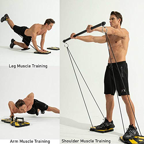 Gimnasios en casa Un gimnasio portátil para equipo en casa - Gimnasio completo accesorios Fitness y ejercicio Musculación Gimnasios en casa Un gimnasio portátil para equipo en casa - Gimnasio completo accesorios Fitness y ejercicio Musculación