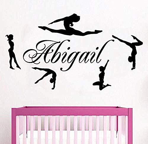 Gimnastas Vinilo Tatuajes De Pared Chicas Pegatinas De Pared Gimnasia Danza Decoración Para El Hogar Mural Carteles Calientes 100 * 56 Cm Gimnastas Vinilo Tatuajes De Pared Chicas Pegatinas De Pared Gimnasia Danza Decoración Para El Hogar Mural Carteles Calientes 100 * 56 Cm