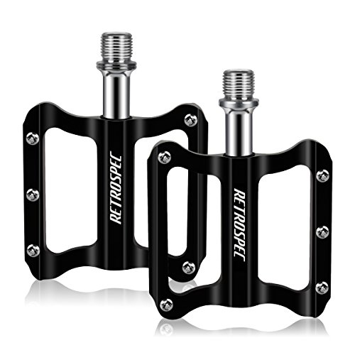 Gindoly Pedales Bicicleta de Montaña CNC de Aleación de Aluminio Ultraligero Ultra Eje Teniendo Sellado Pedales Tipo Universal para MTB y Carreras Carretera BMX Bicicleta y Más Gindoly Pedales Bicicleta de Montaña CNC de Aleación de Aluminio Ultraligero Ultra Eje Teniendo Sellado Pedales Tipo Universal para MTB y Carreras Carretera BMX Bicicleta y Más