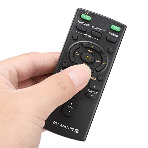Giny Mando a Distancia de Repuesto en ABS, Negro, Ahorra energía y es ecológico, RM-ANU192, para Barra de Sonido Sony HT-CT60BT SACT60BT SS-WCT60 Giny Mando a Distancia de Repuesto en ABS, Negro, Ahorra energía y es ecológico, RM-ANU192, para Barra de Sonido Sony HT-CT60BT SACT60BT SS-WCT60