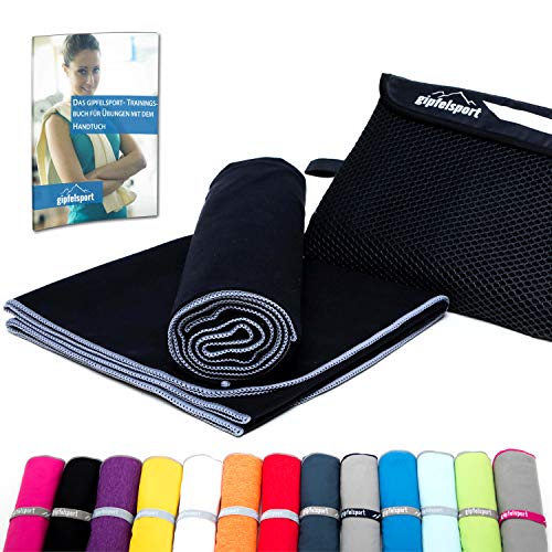 gipfelsport Toalla de Microfibra Antracite 1x XS(50x30cm) sin Bolsillo gipfelsport Toalla de Microfibra Antracite 1x XS(50x30cm) sin Bolsillo