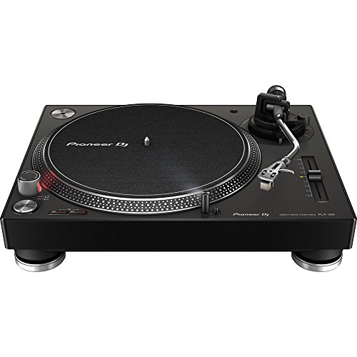 Giradiscos Pioneer DJ PLX-500-K Direct Drive DJ, negro