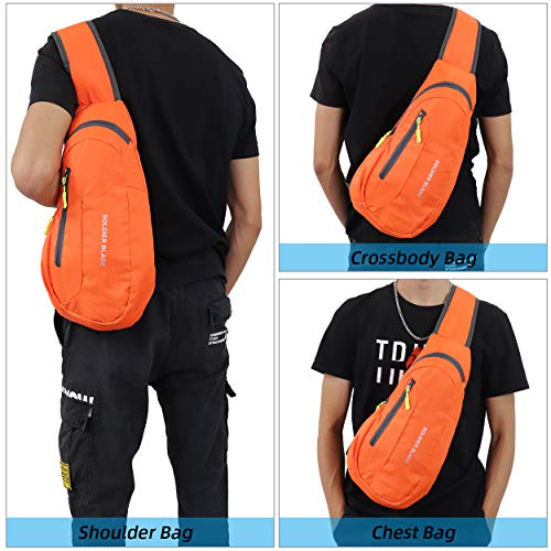 Gisdanchz Mochila Hombre Deportiva Bolso Pecho, Sling Bag Rucksack Cross Body Bag Impermeable Bolso Pecho Hombre Cruzado Pequeña Mochila Impermeable Bandolera Mujer Bolsos Hombres Bandoleras, Naranja Gisdanchz Mochila Hombre Deportiva Bolso Pecho, Sling Bag Rucksack Cross Body Bag Impermeable Bolso Pecho Hombre Cruzado Pequeña Mochila Impermeable Bandolera Mujer Bolsos Hombres Bandoleras, Naranja