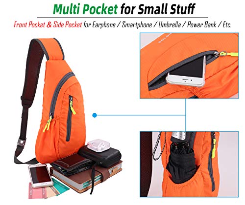 Gisdanchz Mochila Hombre Deportiva Bolso Pecho, Sling Bag Rucksack Cross Body Bag Impermeable Bolso Pecho Hombre Cruzado Pequeña Mochila Impermeable Bandolera Mujer Bolsos Hombres Bandoleras, Naranja Gisdanchz Mochila Hombre Deportiva Bolso Pecho, Sling Bag Rucksack Cross Body Bag Impermeable Bolso Pecho Hombre Cruzado Pequeña Mochila Impermeable Bandolera Mujer Bolsos Hombres Bandoleras, Naranja