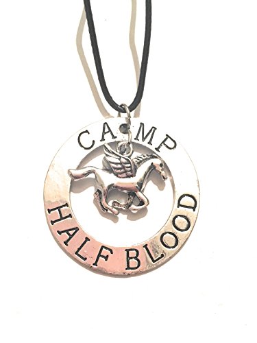 giulyscreations Collar de metal de níquel Free Campo medio Camp Half Percy Jackson de Olimpo Unicornio Fantasy Cosplay