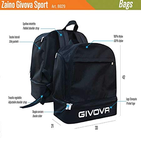 Givova, mochila givova sport, azul , UNICA