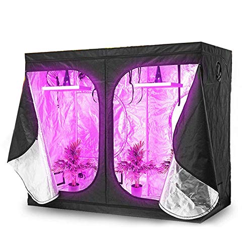 GJR-Zhiwushengzhang 1000W LED Grow Light Hydroponic Veg Flower Plant + Indoor Hydro Grow Tent Kit