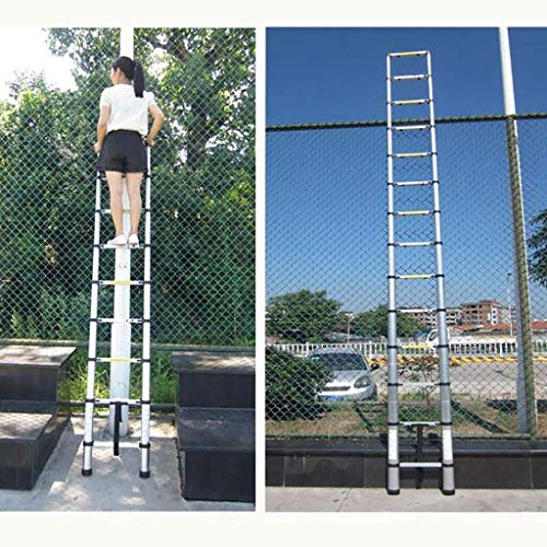 GJSN Escalera Telescópica, Escaleras Multifunción, Escalera de Ingeniería Plegable Multifunción Portátil para el Hogar Escalera de Elevación de Aleación de Aluminio Escalera Telescópica,Los 380Cm,Los GJSN Escalera Telescópica, Escaleras Multifunción, Escalera de Ingeniería Plegable Multifunción Portátil para el Hogar Escalera de Elevación de Aleación de Aluminio Escalera Telescópica,Los 380Cm,Los