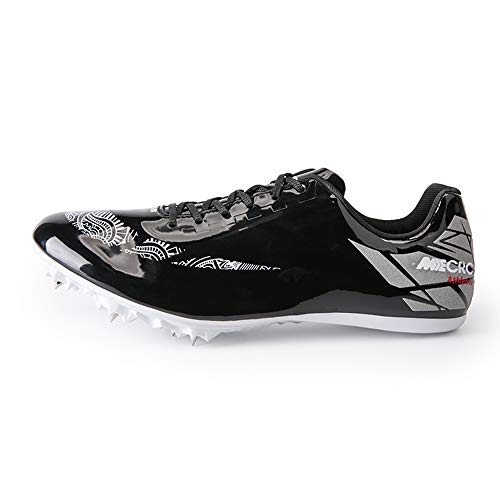 GLEYDY Zapatillas de Atletismo Unisex Adulto 8 Zapatos con Clavos Zapatillas Deportivas Zapatos De Entrenamiento Antideslizantes Zapatillas De Atletismo De Salto,002,43EU