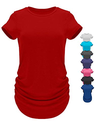 GO HEAVY Camiseta deportiva de manga larga para mujer, Mujer, Camisa de yoga, rojo, extra-large