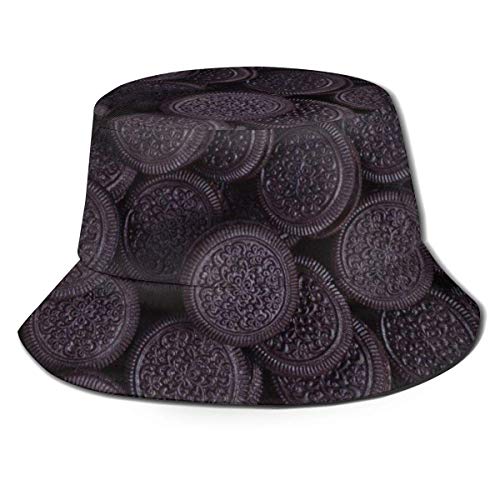 GodYo Bucket Hat Packable Reversible Oreo Dessert Print Sun Hat Fisherman Hat Cap Camping al Aire Libre