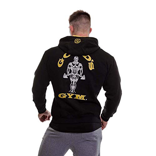 Gold´s Gym Ggswt007 Sudadera, Unisex Adulto, Negro, Small