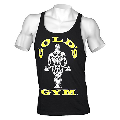 Gold´s Gym GGVST-003 Muscle Joe - Camiseta musculación para Hombre, Color Negro, Talla M Gold´s Gym GGVST-003 Muscle Joe - Camiseta musculación para Hombre, Color Negro, Talla M