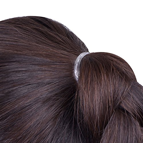 Goma de Pelo Transparente Banda Elástico de Pelo, 1000 Paquetes Goma de Pelo Transparente Banda Elástico de Pelo, 1000 Paquetes