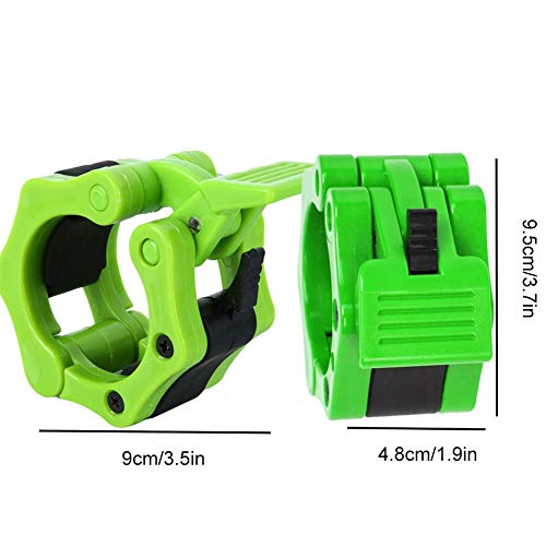 GOODGDN Barbell Barra Olímpica con Bloqueo para Fitness,Par de topes para Barra olímpica - Abrazadera para Halterofilia Crossfit con Bloqueo de 50MM,Mancuernas (1 par) GOODGDN Barbell Barra Olímpica con Bloqueo para Fitness,Par de topes para Barra olímpica - Abrazadera para Halterofilia Crossfit con Bloqueo de 50MM,Mancuernas (1 par)