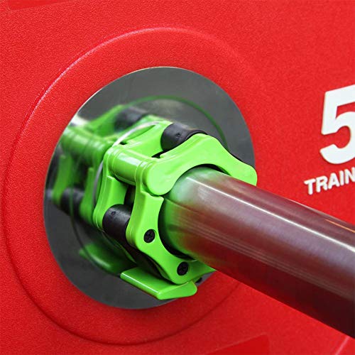 GOODGDN Barbell Barra Olímpica con Bloqueo para Fitness,Par de topes para Barra olímpica - Abrazadera para Halterofilia Crossfit con Bloqueo de 50MM,Mancuernas (1 par) GOODGDN Barbell Barra Olímpica con Bloqueo para Fitness,Par de topes para Barra olímpica - Abrazadera para Halterofilia Crossfit con Bloqueo de 50MM,Mancuernas (1 par)
