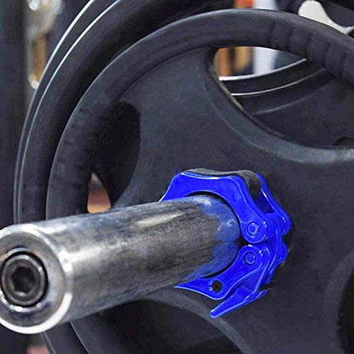 GOODGDN Barbell Barra Olímpica con Bloqueo para Fitness,Par de topes para Barra olímpica - Abrazadera para Halterofilia Crossfit con Bloqueo de 50MM,Mancuernas (1 par) GOODGDN Barbell Barra Olímpica con Bloqueo para Fitness,Par de topes para Barra olímpica - Abrazadera para Halterofilia Crossfit con Bloqueo de 50MM,Mancuernas (1 par)