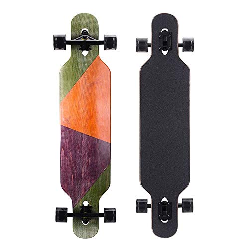Goodvk Aprenda práctica y Trucos de Tierra en Poco Tiempo Longboards monopatín monopatín Completo estándar con Deportes al Aire Libre for los Adolescentes (Color : 02, tamaño : 99x25cm) Goodvk Aprenda práctica y Trucos de Tierra en Poco Tiempo Longboards monopatín monopatín Completo estándar con Deportes al Aire Libre for los Adolescentes (Color : 02, tamaño : 99x25cm)