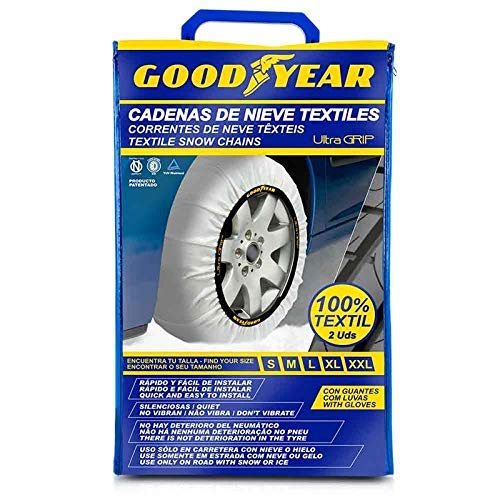 Goodyear GOD8010 Cadenas de Nieve, Set de 2