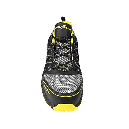 Goodyear GYSHU1502, Zapatillas de Seguridad para Hombre, Negro (Black/Yellow), 43 EU Goodyear GYSHU1502, Zapatillas de Seguridad para Hombre, Negro (Black/Yellow), 43 EU