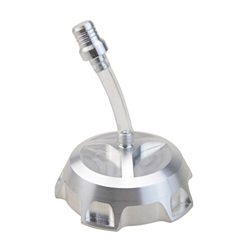 GOOFIT 48.5MM CNC Tapón del Depósitos Tanque de Combustible Aluminio Universal para Taotao Roketa Apollo SSR KLX110 TTR110 XR/70/80/110 Dirty Bike ATV Pit Bike Plata GOOFIT 48.5MM CNC Tapón del Depósitos Tanque de Combustible Aluminio Universal para Taotao Roketa Apollo SSR KLX110 TTR110 XR/70/80/110 Dirty Bike ATV Pit Bike Plata