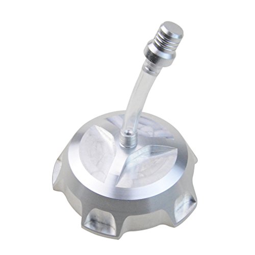 GOOFIT 48.5MM CNC Tapón del Depósitos Tanque de Combustible Aluminio Universal para Taotao Roketa Apollo SSR KLX110 TTR110 XR/70/80/110 Dirty Bike ATV Pit Bike Plata GOOFIT 48.5MM CNC Tapón del Depósitos Tanque de Combustible Aluminio Universal para Taotao Roketa Apollo SSR KLX110 TTR110 XR/70/80/110 Dirty Bike ATV Pit Bike Plata