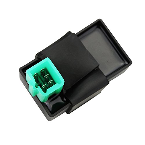 GOOFIT CDI Moto, 5 Pines AC Rendimiento para CG 50cc 60cc 80cc 125cc 150cc Pit Bike Motor ATV Quad Go Kart Negro GOOFIT CDI Moto, 5 Pines AC Rendimiento para CG 50cc 60cc 80cc 125cc 150cc Pit Bike Motor ATV Quad Go Kart Negro