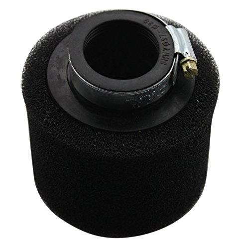 GOOFIT Filtro de Aire Esponja Moto 38mm Vertical Universal Pit Bike para 47cc 49cc 50cc Motocross Ciclomotor Pocket Bike Scooter Quad Negro GOOFIT Filtro de Aire Esponja Moto 38mm Vertical Universal Pit Bike para 47cc 49cc 50cc Motocross Ciclomotor Pocket Bike Scooter Quad Negro