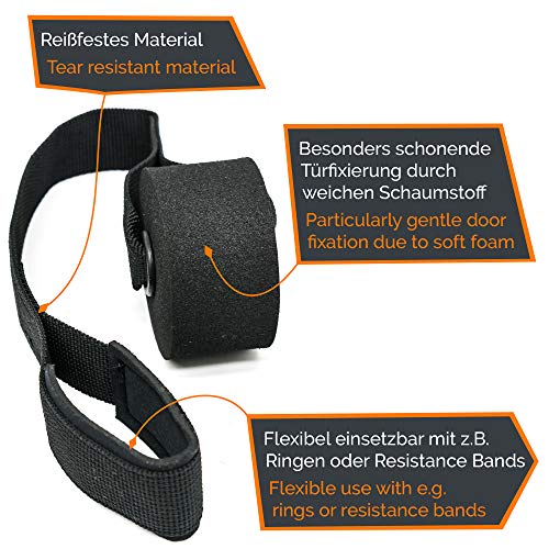 GORNATION® Bandas Elásticas de Resistencia - Doble Capa - Incluye una Bolsa para Transportar - Nivel de Resistencia en KG sobre Las Bandas - Ideales para Calistenia, Crossfit y el Gimnasio