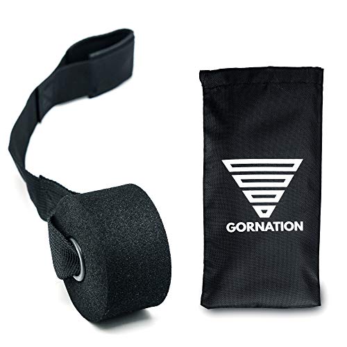 GORNATION® Bandas Elásticas de Resistencia - Doble Capa - Incluye una Bolsa para Transportar - Nivel de Resistencia en KG sobre Las Bandas - Ideales para Calistenia, Crossfit y el Gimnasio