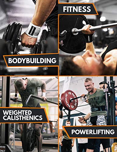 GORNATION® Power Wrist Wraps/Muñequeras Gym para una máxima Estabilidad y Mejor Rendimiento Entrenamiento con Pesas, musculación, Crossfit y calistenia - para Hombres y Mujeres (Black) GORNATION® Power Wrist Wraps/Muñequeras Gym para una máxima Estabilidad y Mejor Rendimiento Entrenamiento con Pesas, musculación, Crossfit y calistenia - para Hombres y Mujeres (Black)