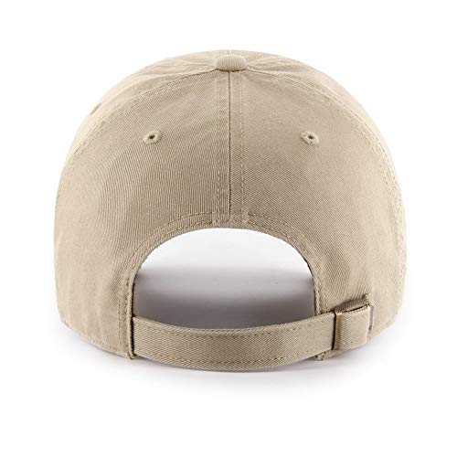 Gorra curva beige de New York Yankees MLB Clean Up de 47 Brand - Beige, Talla única