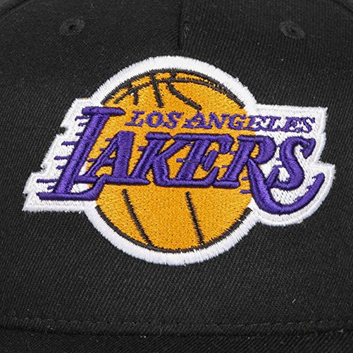 Gorra Eazy L.A. Lakers de Mitchell & Ness - Negro - Ajustable