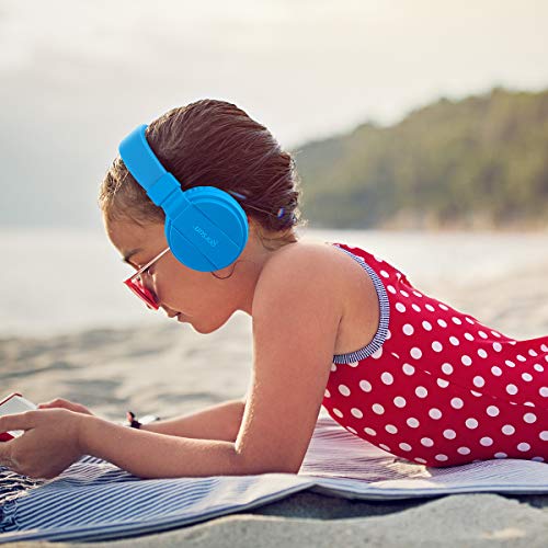 Gorsun® Auriculares para Niños,Plegable Cómodos Auriculares Niños con Seguro Material,Auriculares Infantiles con Ligera Diadema,Estéreo Cerrados Cascos para Niños -Azul Gorsun® Auriculares para Niños,Plegable Cómodos Auriculares Niños con Seguro Material,Auriculares Infantiles con Ligera Diadema,Estéreo Cerrados Cascos para Niños -Azul