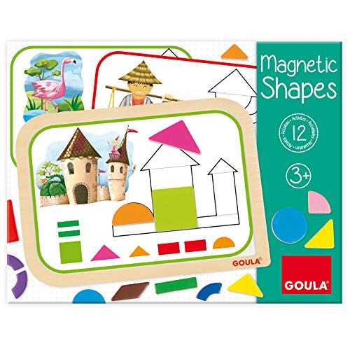 Goula - Magnetic Shapes - Juego preescolar de imanes a partir de 3 años