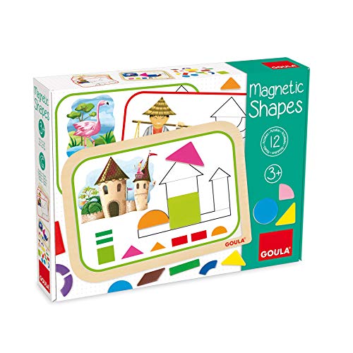 Goula - Magnetic Shapes - Juego preescolar de imanes a partir de 3 años Goula - Magnetic Shapes - Juego preescolar de imanes a partir de 3 años