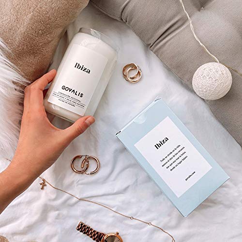 GOVALIS Vela Aromática Málaga | Cera de Soja 100% Natural | 70-90 Horas, Vela Perfumada Grande en Vaso, Viajes Recuerdos de Málaga, Regalos Originales para Amigos, Decoración, Yoga, Dormitorio, Baño GOVALIS Vela Aromática Málaga | Cera de Soja 100% Natural | 70-90 Horas, Vela Perfumada Grande en Vaso, Viajes Recuerdos de Málaga, Regalos Originales para Amigos, Decoración, Yoga, Dormitorio, Baño