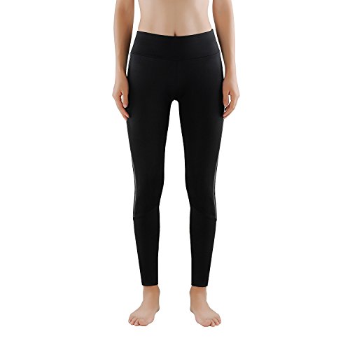 GoVIA Leggins para Damas Pantalones Deportivos Largos para Training Running Yoga Fitness Transpirables con Cintura Alta 4138 Gris+Rosa S/M GoVIA Leggins para Damas Pantalones Deportivos Largos para Training Running Yoga Fitness Transpirables con Cintura Alta 4138 Gris+Rosa S/M