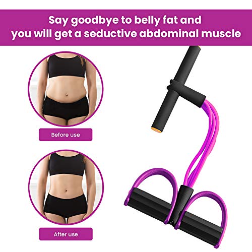 gracosy Cuerda de Tensión Multifunción Cuerda para Ejercitar Piernas Cuerda Elástica Pedal 4-Tubos Casa Banda de Resistencia Extensor de Culturismo Fitness Músculo Banda para Abdomen/Cintura/Brazo gracosy Cuerda de Tensión Multifunción Cuerda para Ejercitar Piernas Cuerda Elástica Pedal 4-Tubos Casa Banda de Resistencia Extensor de Culturismo Fitness Músculo Banda para Abdomen/Cintura/Brazo