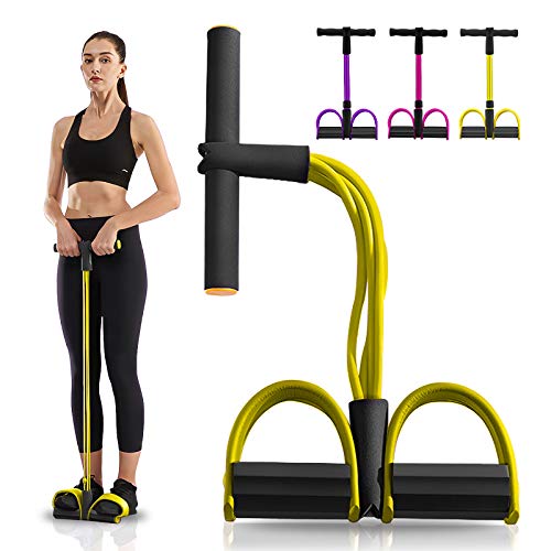 gracosy Cuerda de Tensión Multifunción Cuerda para Ejercitar Piernas Cuerda Elástica Pedal 4-Tubos Casa Banda de Resistencia Extensor de Culturismo Fitness Músculo Banda para Abdomen/Cintura/Brazo gracosy Cuerda de Tensión Multifunción Cuerda para Ejercitar Piernas Cuerda Elástica Pedal 4-Tubos Casa Banda de Resistencia Extensor de Culturismo Fitness Músculo Banda para Abdomen/Cintura/Brazo