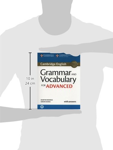 Grammar and Vocabulary for Advanced. Book with Answers and Audio.: Self-Study Grammar Reference and Practice (Cambridge Grammar for Exams)