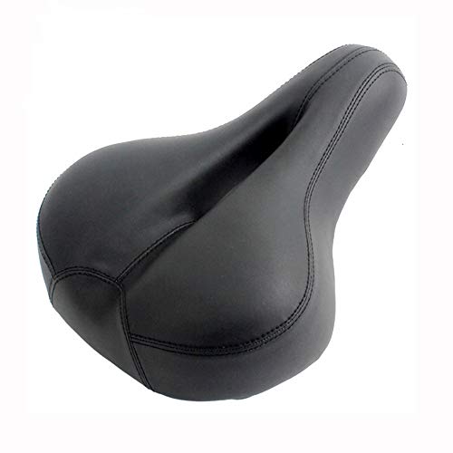 Gran Almohada Asiento de la bici, Ancho del gel suave del cojín de bicicleta de ejercicios cubierta del asiento, ancho de la espuma del amortiguador de asiento de la bicicleta, se ajusta a Crucero, bi Gran Almohada Asiento de la bici, Ancho del gel suave del cojín de bicicleta de ejercicios cubierta del asiento, ancho de la espuma del amortiguador de asiento de la bicicleta, se ajusta a Crucero, bi