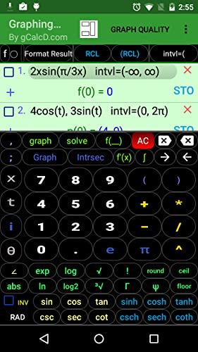 Graphing Calculator| Function| Parametric| Points| Polar