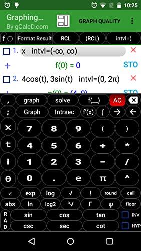 Graphing Calculator| Function| Parametric| Points| Polar